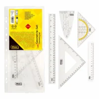 Idena Geometrie Set abheftbar 6 Teile