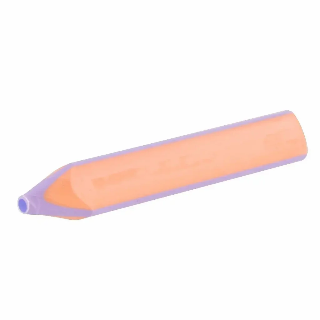 Idena Radierer Pastell in Stiftform dreieckig - apricot/flieder