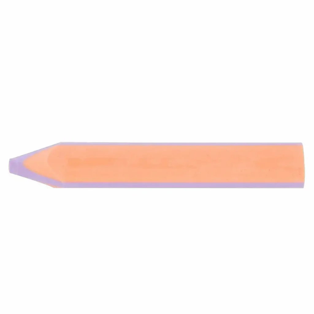 Idena Radierer Pastell in Stiftform dreieckig - apricot/flieder