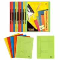 Idena Schnellhefter 5 Farben 250g/m² DIN A4 10 Stück
