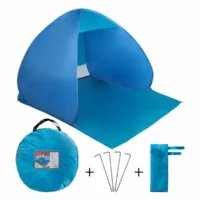 Idena Standzelt Popup blau 1