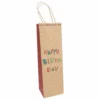 Idena Flaschentasche Happy Birthday