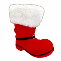 Idena Nikolausstiefel rot - 18,5x13x20cm
