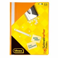 Idena Schnellhefter PP extra stark DIN A4 10er Pack - orange