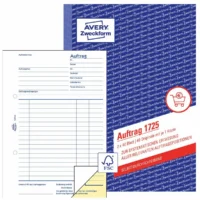 AVERY Zweckform Auftrag selbstdurchschreibend DIN A5 2x40 Blatt