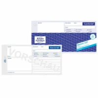 AVERY Zweckform Kurzbrief mit Blaupapier 1/3 DIN A4 100 Blatt