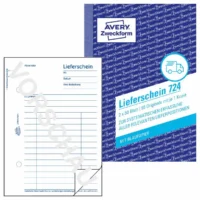 AVERY Zweckform Lieferschein mit Blaupapier DIN A6 100 Blatt