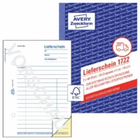AVERY Zweckform Lieferschein selbstdurchschreibend DIN A6 80 Blatt