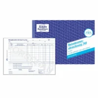 AVERY Zweckform Reisekostenabrechnung wöchentliche Abrechnung mit Blaupapier DIN A5 quer
