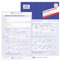 AVERY Zweckform Untermietvertrag mit Durchschlag 5 Seiten DIN A4 1 Satz 5er Pack