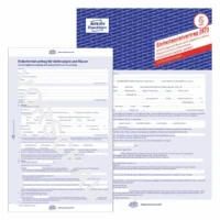 AVERY Zweckform Einheitsmietvertrag mit Übergabeprotokoll und Hausordnung 5 Seiten DIN A4 5er Pack