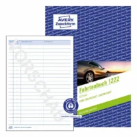 AVERY Zweckform Fahrtenbuch für PKW 64 Seiten 682 Fahrten DIN A5 32 Blatt