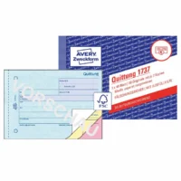 AVERY Zweckform Quittung selbstdurchschreibend DIN A6 quer 3x40 Blatt