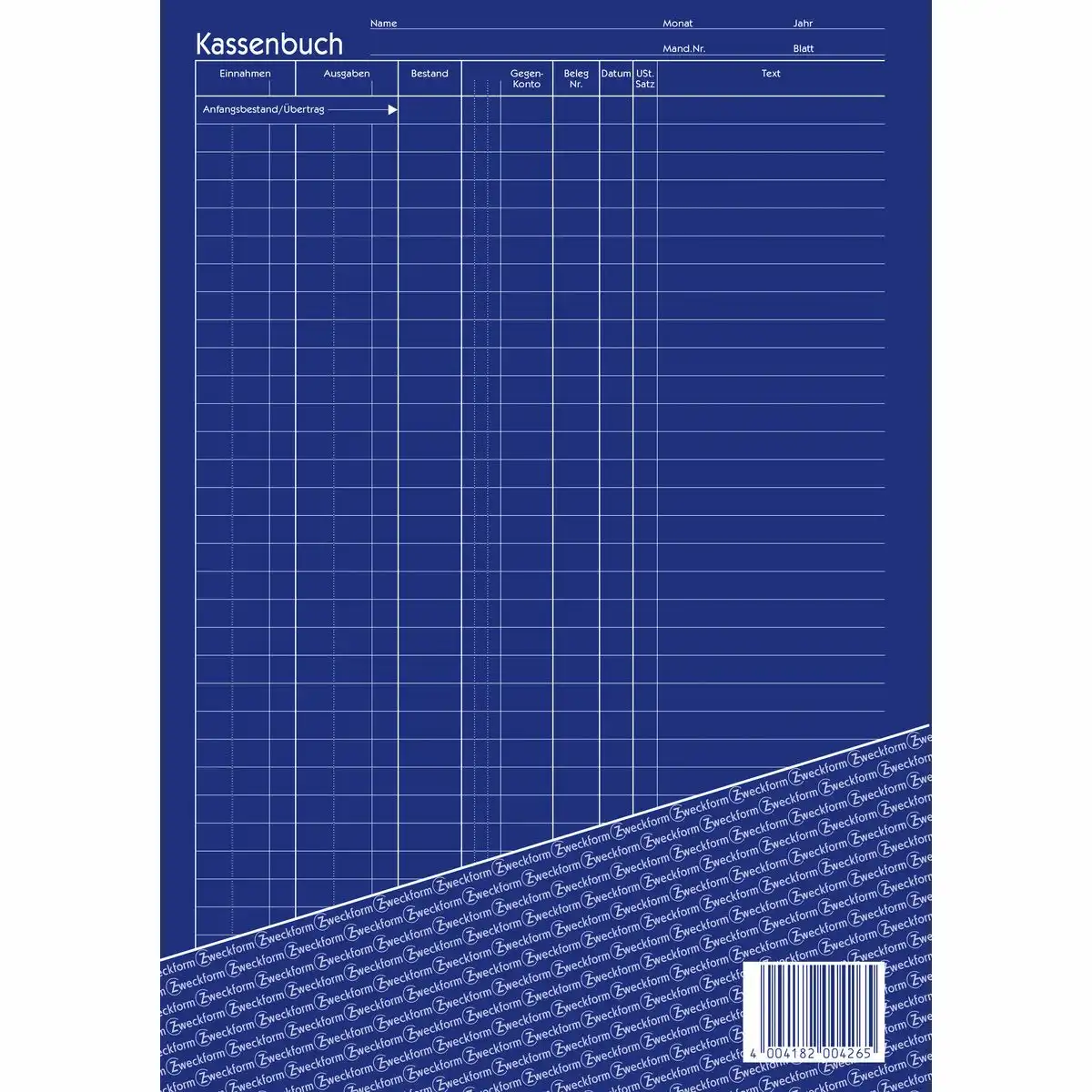 AVERY Zweckform Kassenbuch EDV-gerecht mit Blaupapier DIN A4 100 Blatt-3
