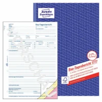AVERY Zweckform Bau Tagesbericht selbstdurchschreibend DIN A4 3x40 Blatt