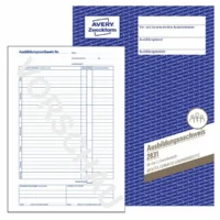 AVERY Zweckform Ausbildungsnachweis in Heftform DIN A4 28 Blatt
