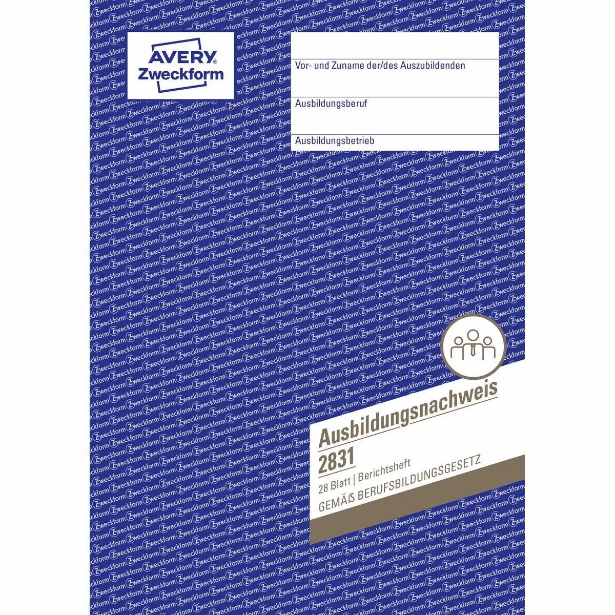 AVERY Zweckform Ausbildungsnachweis in Heftform DIN A4 28 Blatt-1