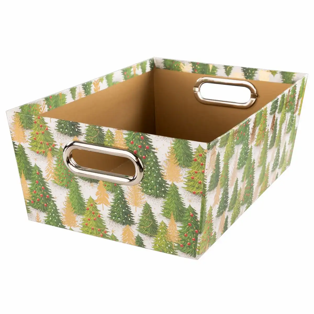Idena Geschenkkorb Weihnachten Tannenbaum  33x22