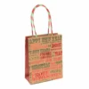 Idena Papiertasche Frohe Weihnachten / Happy New Year Kraftpapier 140g/m²