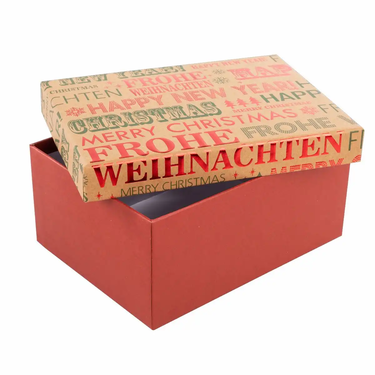 31510_00 Idena Geschenkbox Frohe Weihnachten / Happy New Year 20x15x9cm