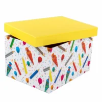 Idena Geschenkbox Stifte & Schultüte 31x24x18cm