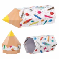 Idena Geschenkbox Stiftform Schultüte 10x27x9cm