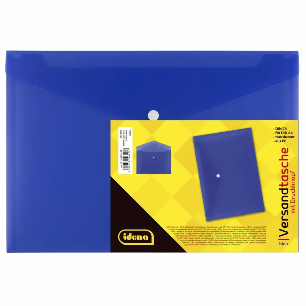 Idena Versandtasche PP transluzent DIN C4
