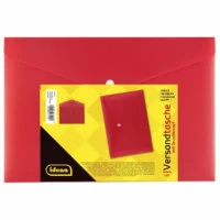 Idena Versandtasche PP transluzent DIN C4 - rot