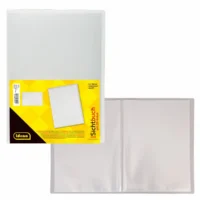 Idena Sichtbuch PP 20 Hüllen transluzent DIN A4 - weiß