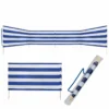 Idena Windschutz 170T Polyester blau/weiß