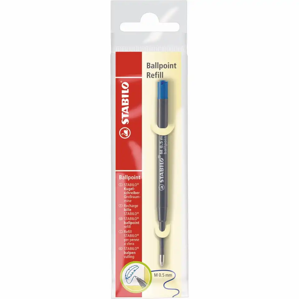 STABILO Kugelschreibermine Ballpoint Blister