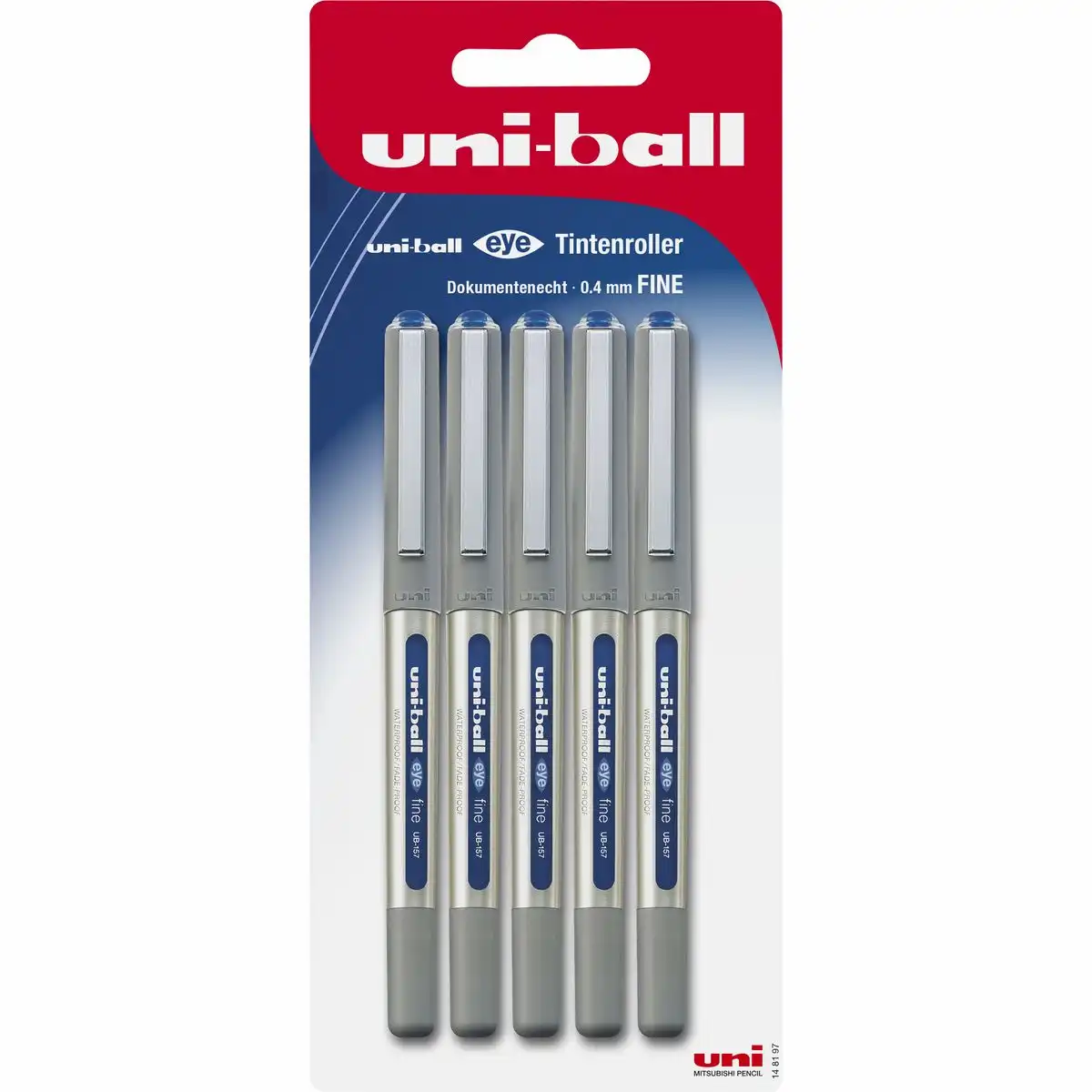 506854_00 FABER-CASTELL Tintenroller Free ey Fine 0.7mm 5 Stück