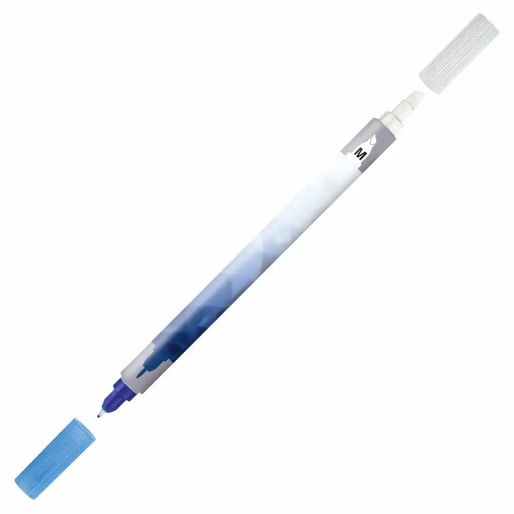 FABER-CASTELL Tintenlöscher mit Korrektur-Keilspitze M 12er Pack