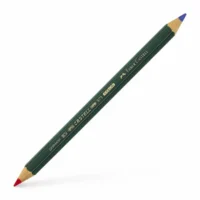 FABER-CASTELL Farbstift Castell Color 873 blau/rot 12er Pack