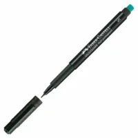 FABER-CASTELL Marker Multimark 1523 S permanent 10er Pack - schwarz