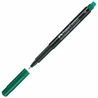 FABER-CASTELL Marker Multimark 1513 F permanent 10er Pack - grün