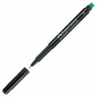 FABER-CASTELL Marker Multimark 1513 F permanent 10er Pack - schwarz