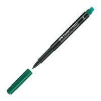 FABER-CASTELL Marker Multimark M permanent 10er Pack - grün