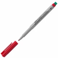 FABER-CASTELL Marker Multimark M non-permanent 10er Pack - rot