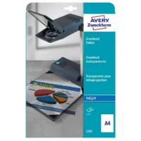 AVERY Zweckform Overheadfolien Inkjet transparent DIN A4 50 Stück