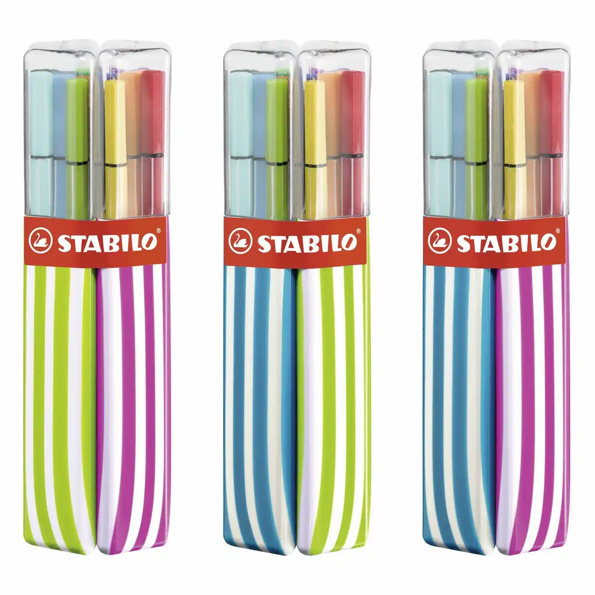 516030_00 STABILO Filzstifte Pen 68 Twin Pack 20 Stück Kunststoffbox