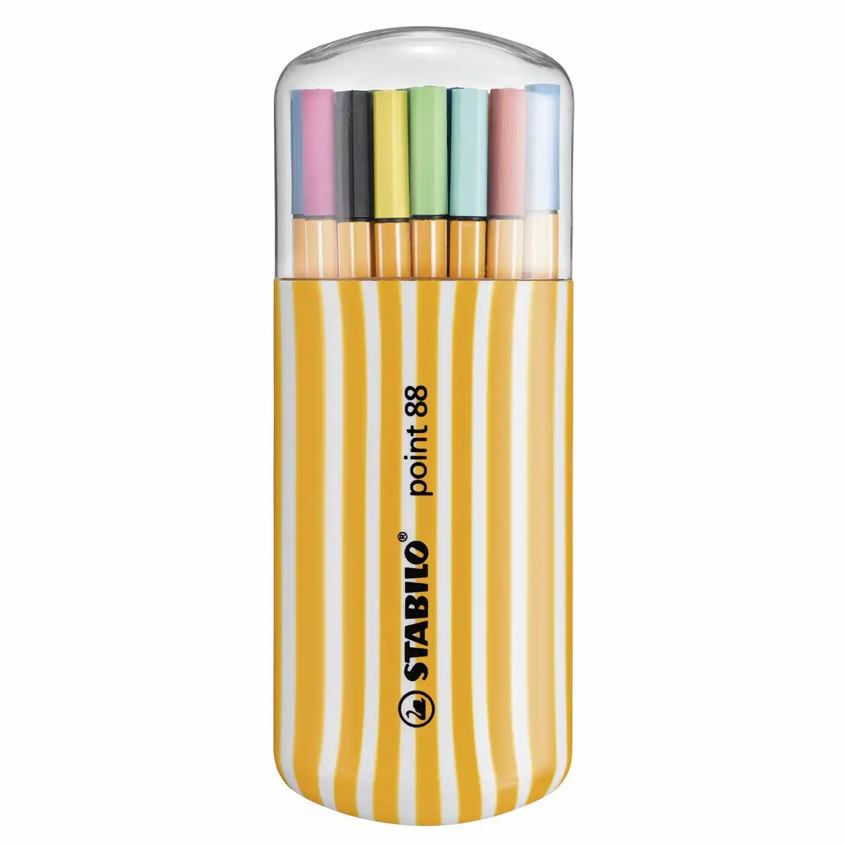 STABILO Fineliner point 88 Zebrui Box 20 Stück Kunststoffbox