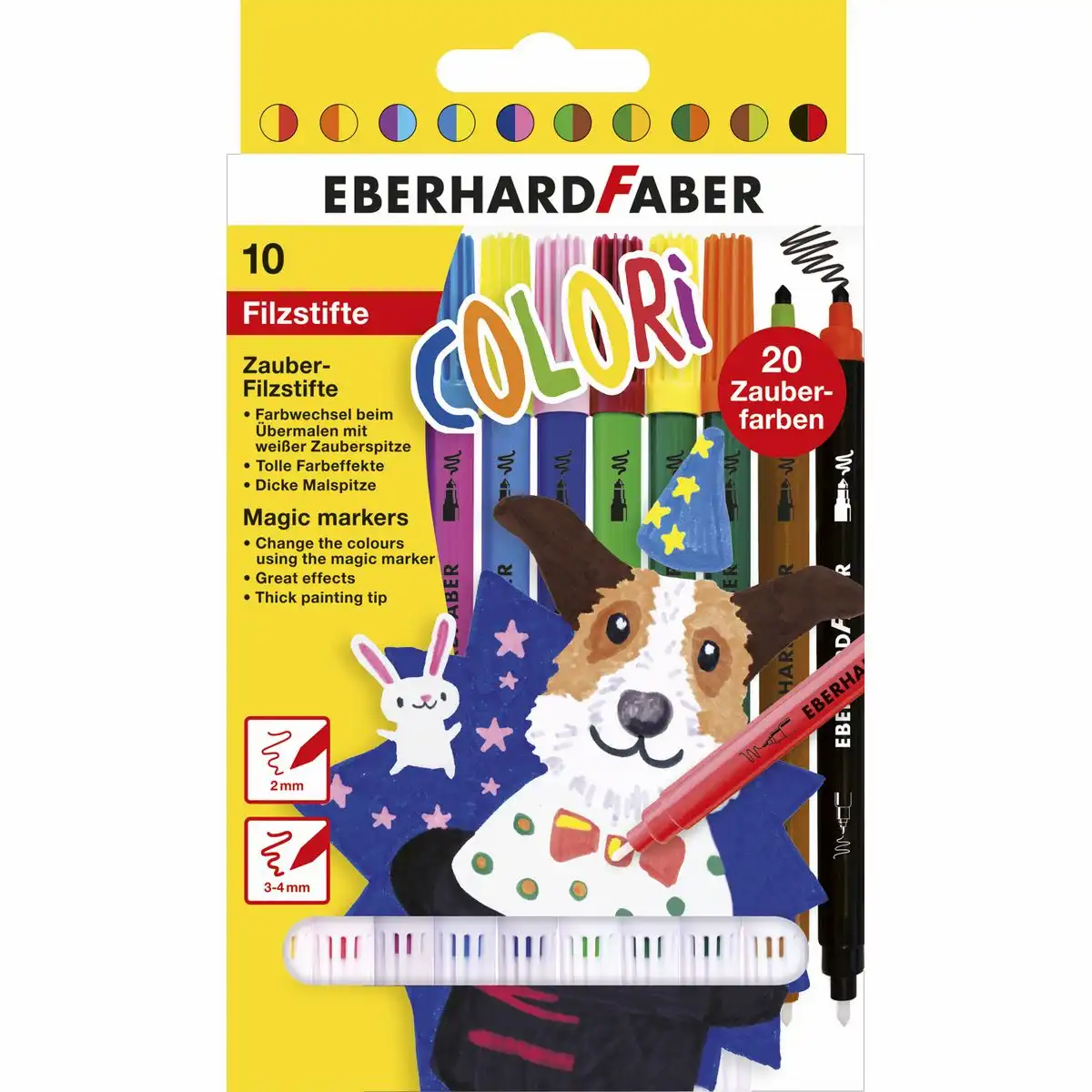 EBERHARD FABER Doppelfasermaler Colori Zauber 10 Teile
