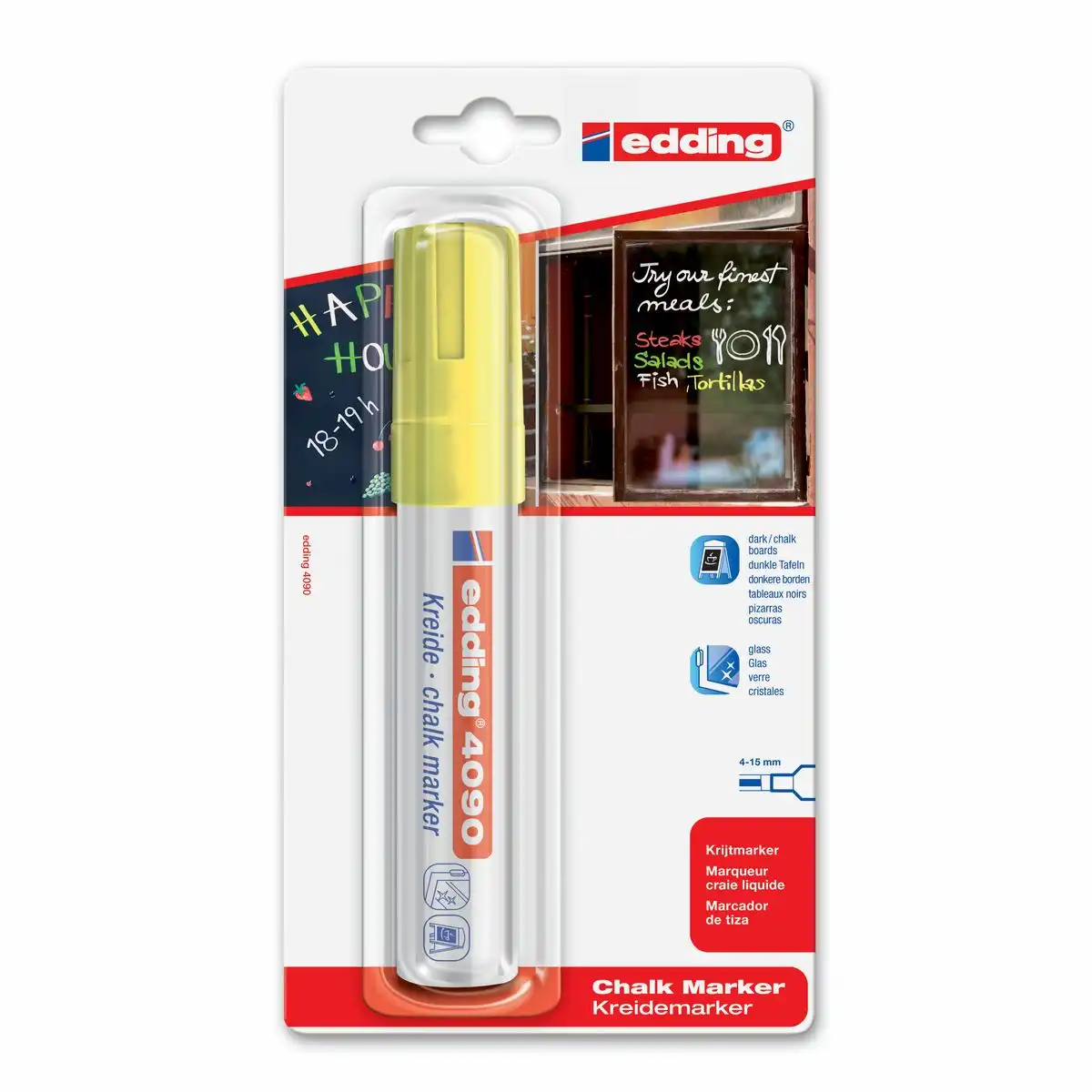 edding Kreidemarker 4090 4-15mm