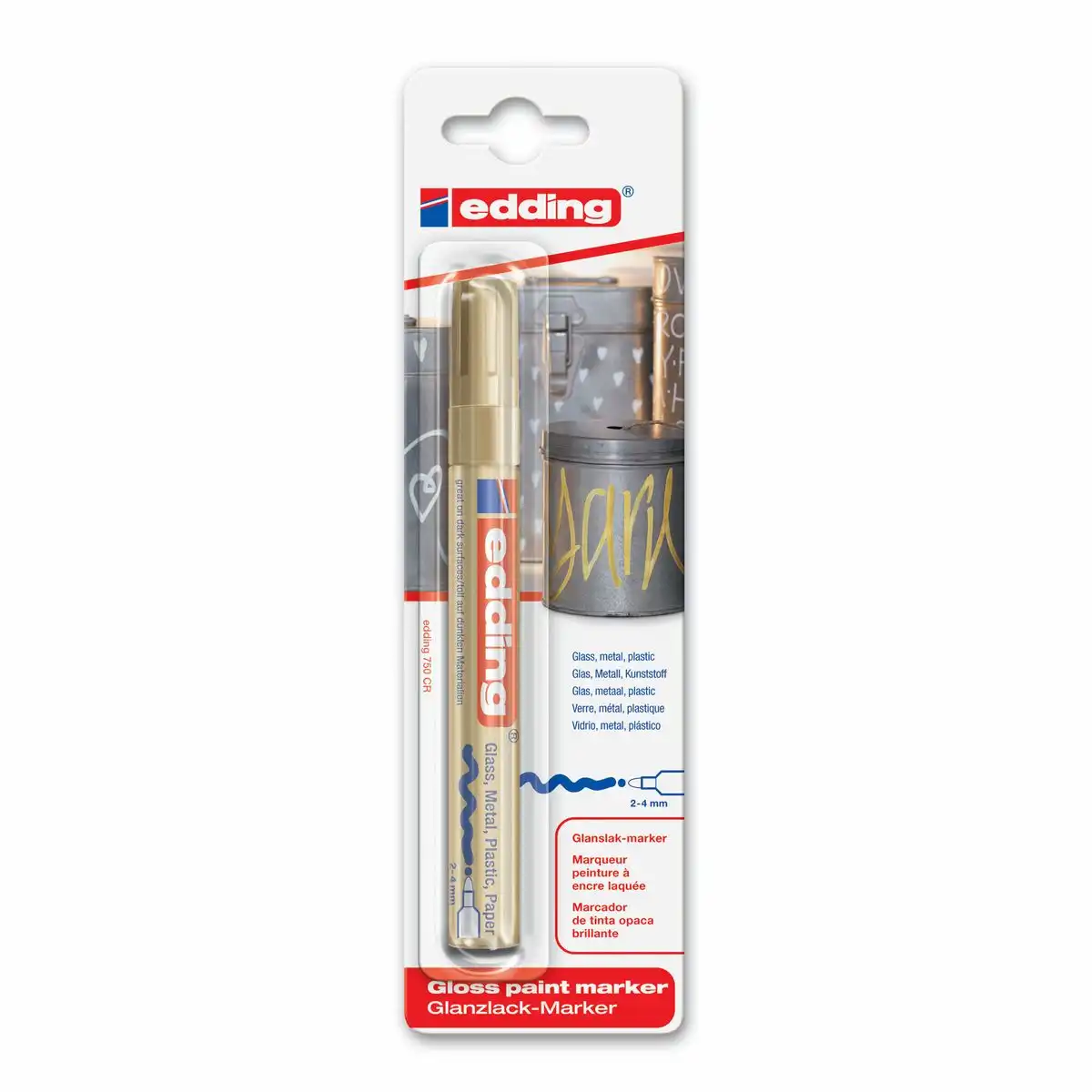edding Glanzlackmarker 750 2-4mm