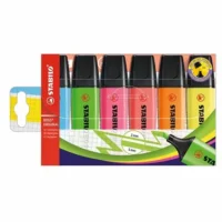 STABILO Textmarker BOSS ORIGINAL - 6 Stück Kunststoffetui