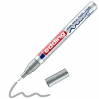 edding Glanzlackmarker 751 1-2mm 10er Pack - silber
