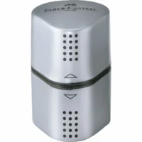 FABER-CASTELL Dreifachspitzdose Grip 2001 silber