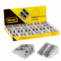 Idena Doppelanspitzer Metall 24er Pack
