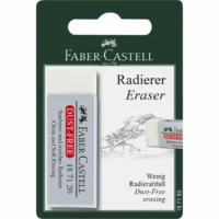 FABER-CASTELL Radierer Dust-Free weiß Blister